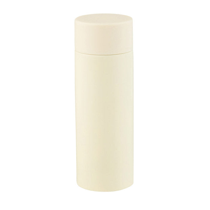 真空ステンレスサーマルポケットボトル１２０ｍｌ（オフホワイト）