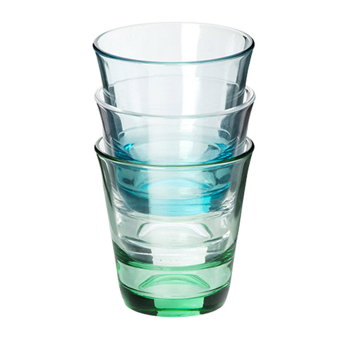 スタッキンググラス(210ml)(アクアブルー)