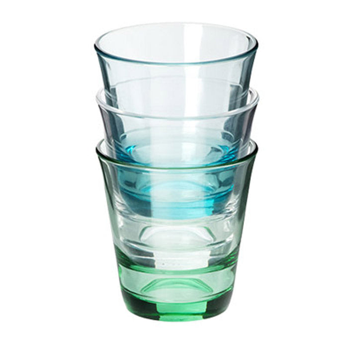 スタッキンググラス(210ml)(アクアブルー)