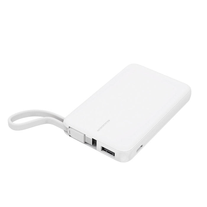 リン酸鉄急速充電モバイルバッテリー5000（ホワイト）