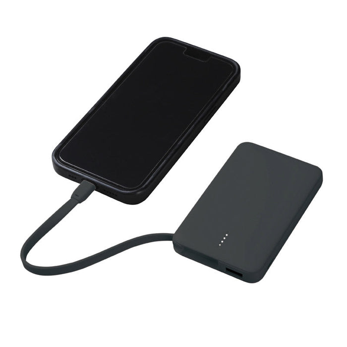 リン酸鉄急速充電モバイルバッテリー5000（ブラック）