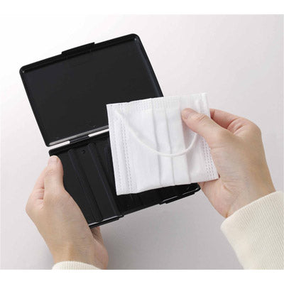 抗菌コンパクトマスクケース１個（ブラック）