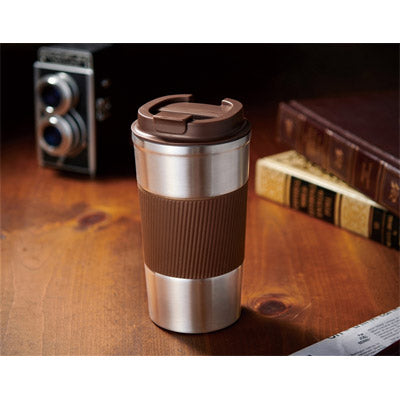 蓋付き真空ステンレスタンブラー
