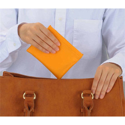 Ｅｃｏｌｏｒ　折りたたみマイバッグ（イエロー）