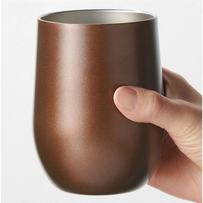 真空ステンレスサーモタンブラー３９０ｍｌ１個（モカブラウン）
