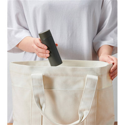 真空ステンレスサーマルポケットボトル１２０ｍｌ（グレー）