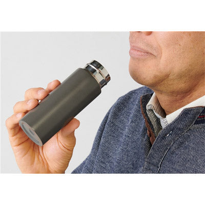 真空ステンレスサーマルポケットボトル１２０ｍｌ（グレー）