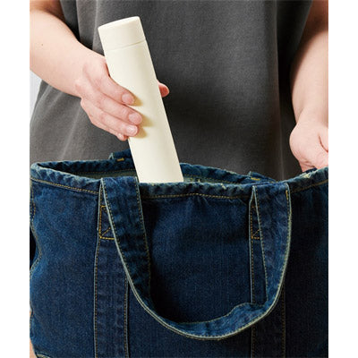 真空ステンレスサーマルスティックボトル１８０ｍｌ（オフホワイト）