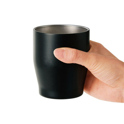 真空ステンレスカラータンブラー３５０ｍｌ（ブラック）
