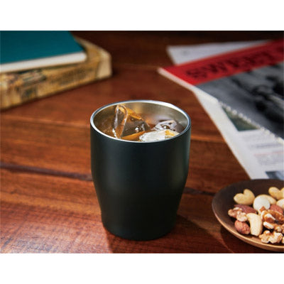 真空ステンレスカラータンブラー３５０ｍｌ（ブラック）