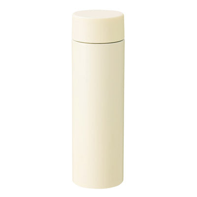 ストッパー付き真空ステンレスボトル２３０ｍｌ（オフホワイト）