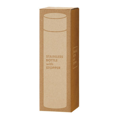 ストッパー付き真空ステンレスボトル２３０ｍｌ（オフホワイト）