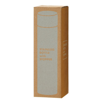 ストッパー付き真空ステンレスボトル２３０ｍｌ（ブルー）