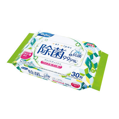 リファイン　ノンアルコール除菌おでかけウェット３０枚
