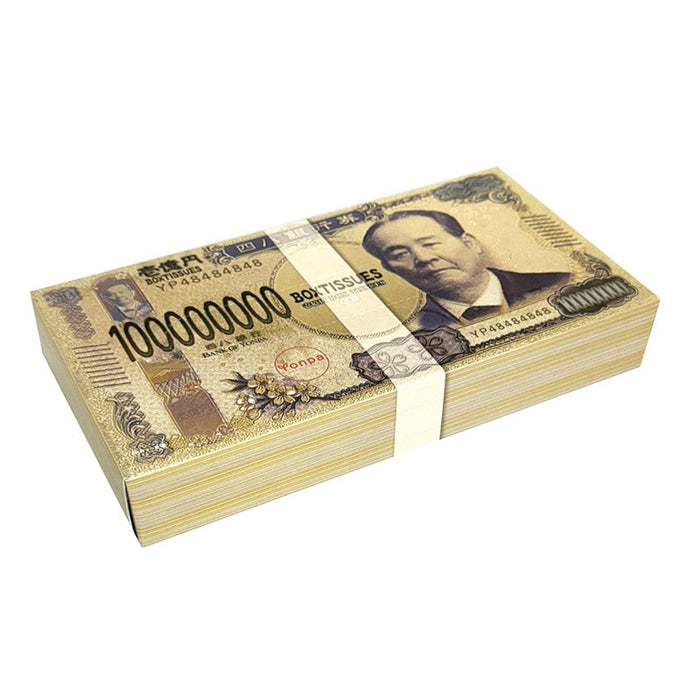 壱億円ＢＯＸティッシュ４０Ｗ