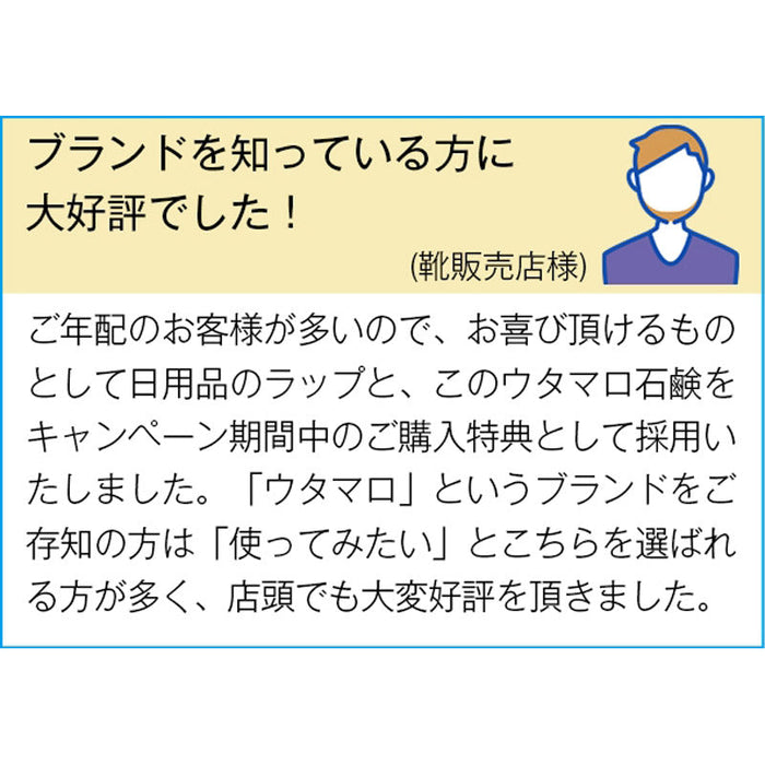 ウタマロ洗濯石けん１３３ｇ