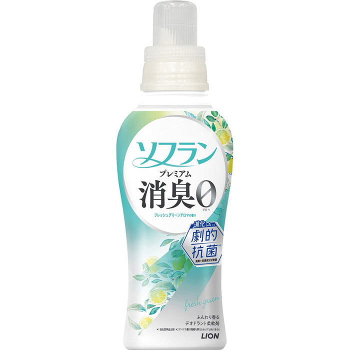 【ＬＩＯＮ１カートン】ソフランプレミアム消臭480ｇ（フレッシュグリーンアロマの香り）