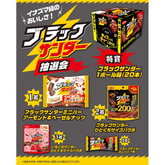 イナズマ級のおいしさ！ブラックサンダー抽選会３０人用