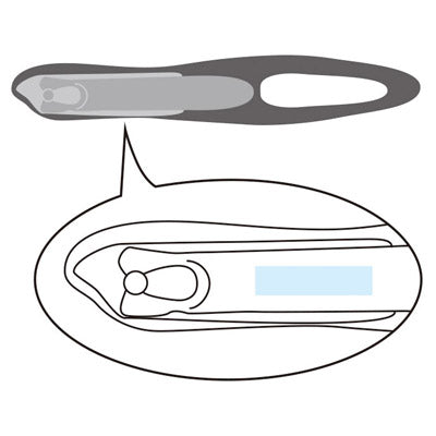 職人の技　ケース付カーブ爪切り - ノベルティ本舗