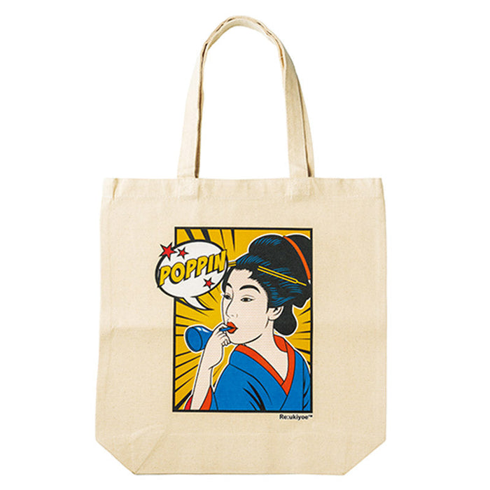 Re:ukiyoe キャンバストート Utamaro-Poppin