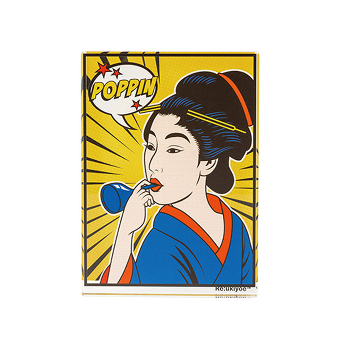 Re:ukiyoe アクリルブロック Utamaro-Poppin