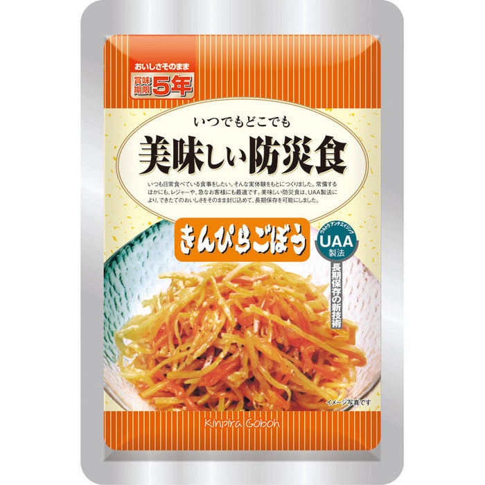 UAA食品　美味しい防災食　きんぴらごぼうショクヒンオイボウサイショク