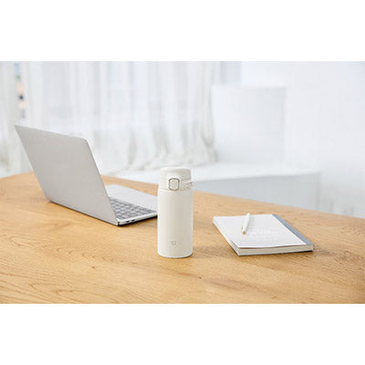 象印 ワンタッチステンレスマグ(360ml)(コクーンホワイト)(SU-BA36)