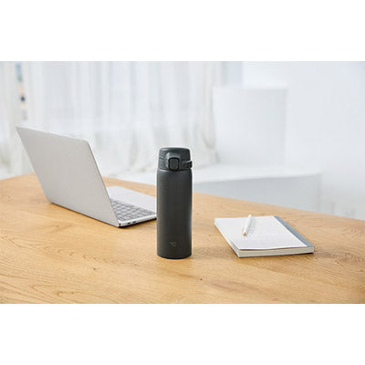 象印 ワンタッチステンレスマグ(480ml)(ミッドナイトブラック)(SU-BA48)