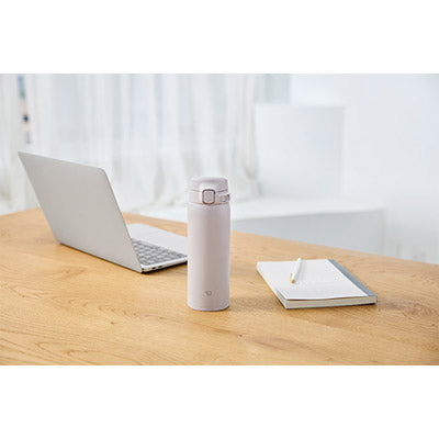 象印 ワンタッチステンレスマグ(480ml)(ソフトグレージュ)(SU-BA48)