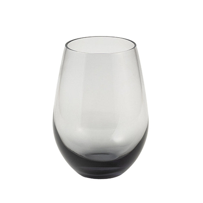 グラデーションラウンドグラス(360ml)(グレー)