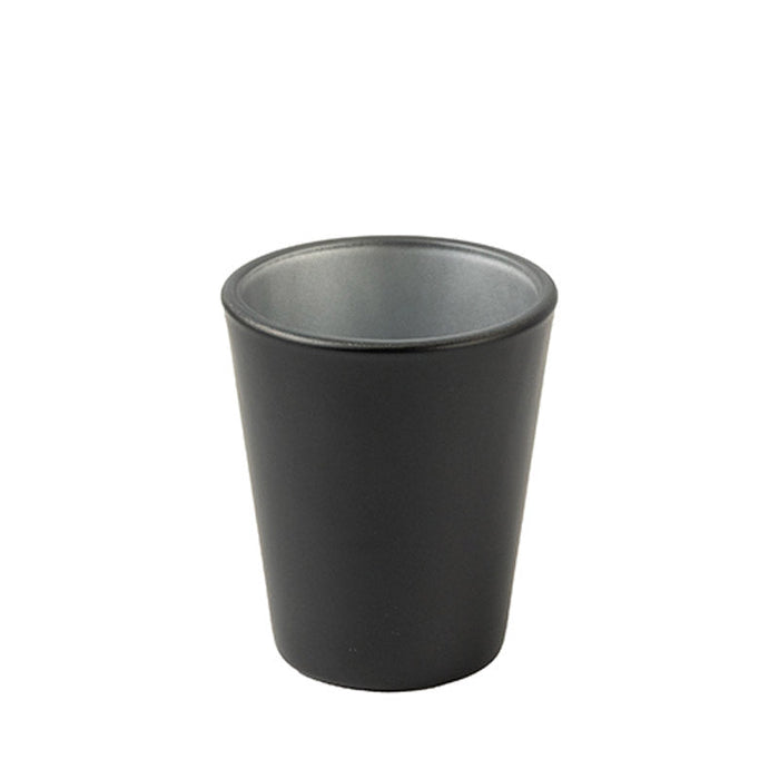 墨黒ショットグラス(50ml)(シルバー)