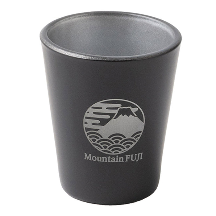 墨黒ショットグラス(50ml)(シルバー)