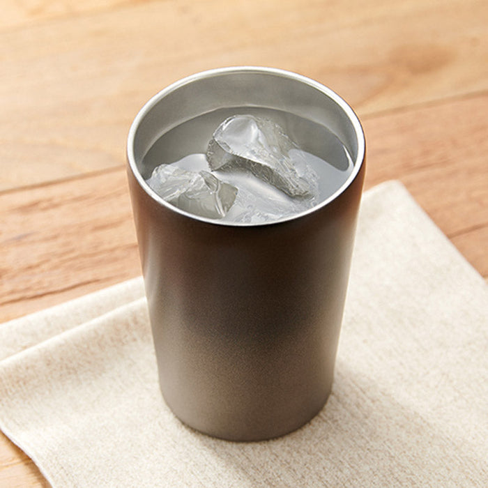 Re:ステンレスタンブラー(アースグラデーション)(350ml)(ネイビー)