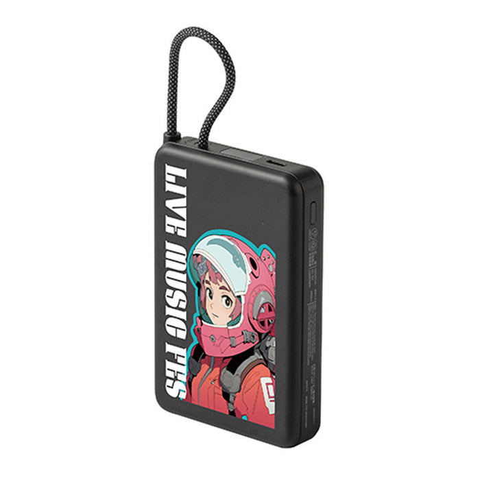 固体電池モバイルバッテリー(10,000mAh)(黒)