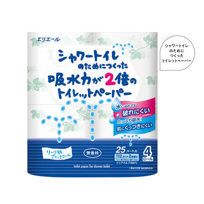エリエール吸収力が２倍のトイレットペーパー４ロール（ダブル）