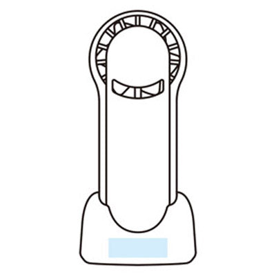 冷却プレート付　ポータブルファン