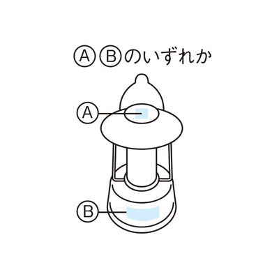 フィラメントＬＥＤ　調光ランタンライト