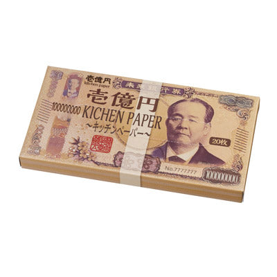 新壱億円BOXキッチンペーパー20枚入