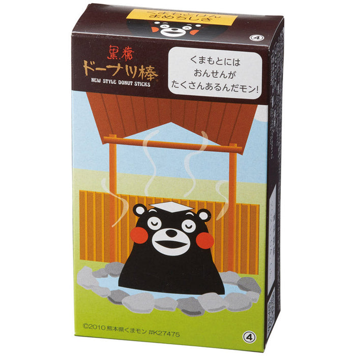 九州銘菓ﾄﾞｰﾅﾂ棒3本入 黒糖くまモン