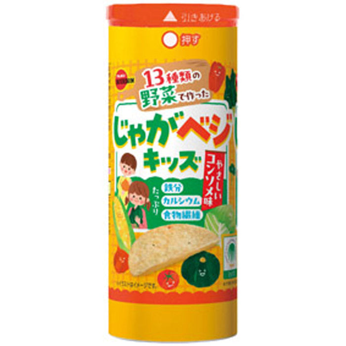 ブルボン じゃがﾍﾞｼﾞｷｯｽﾞやさしいｺﾝｿﾒ味
