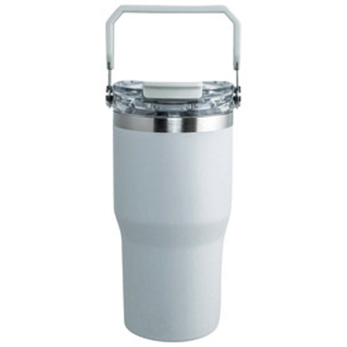 ｽﾄﾛｰ付2WAYﾀﾝﾌﾞﾗｰ600ml　ｸﾞﾚｰ