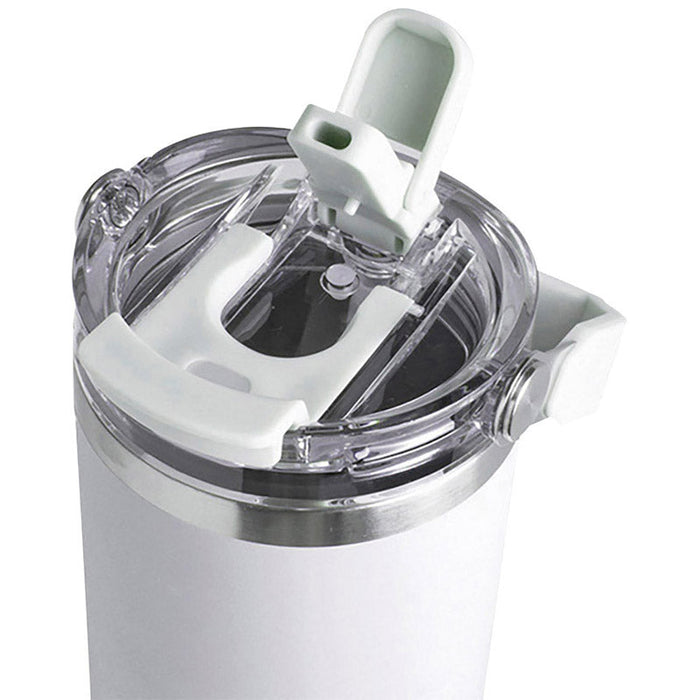 ｽﾄﾛｰ付2WAYﾀﾝﾌﾞﾗｰ600ml　ｸﾞﾚｰ