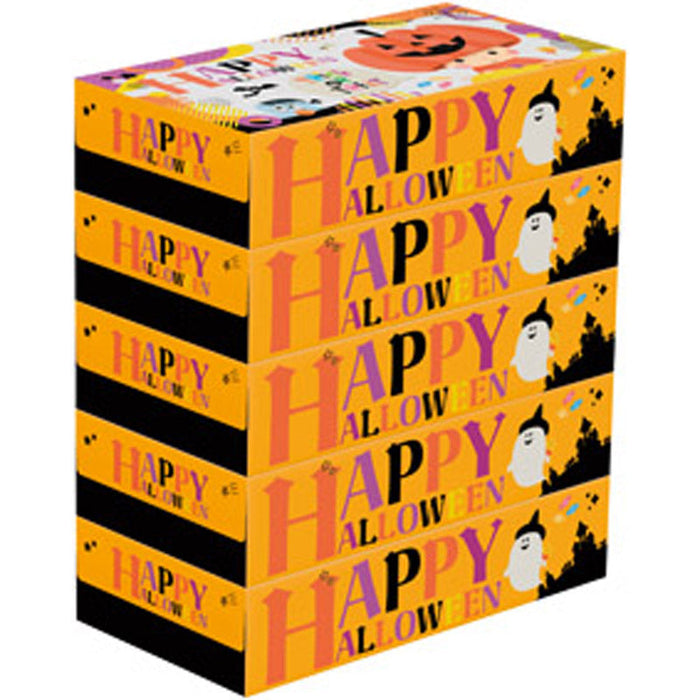 ﾊｯﾋﾟｰﾊﾛｳｨﾝBOXﾃｨｯｼｭ100W5個組
