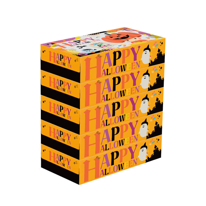ﾊｯﾋﾟｰﾊﾛｳｨﾝBOXﾃｨｯｼｭ100W5個組
