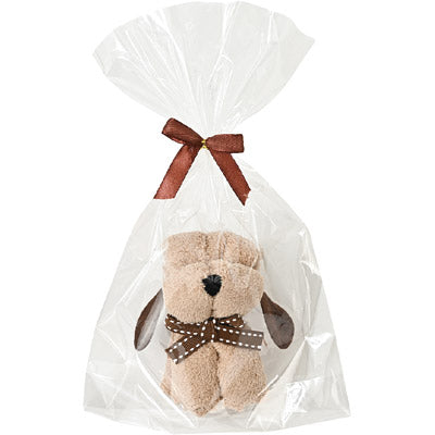 ふんわりわんこタオルハンカチ