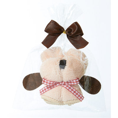 ＜FUWARI>わんわんタオルハンカチ