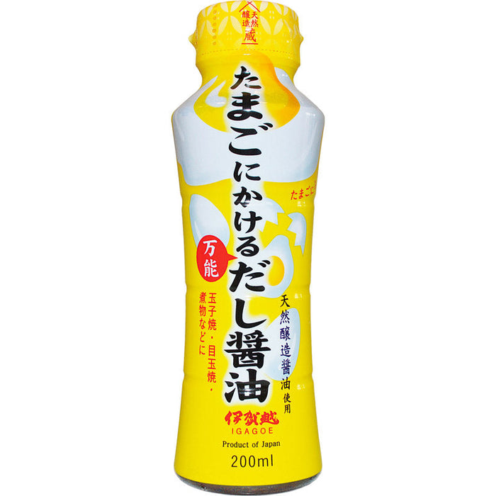 伊賀越　天然醸造製法　たまごにかける万能だし醤油200ml