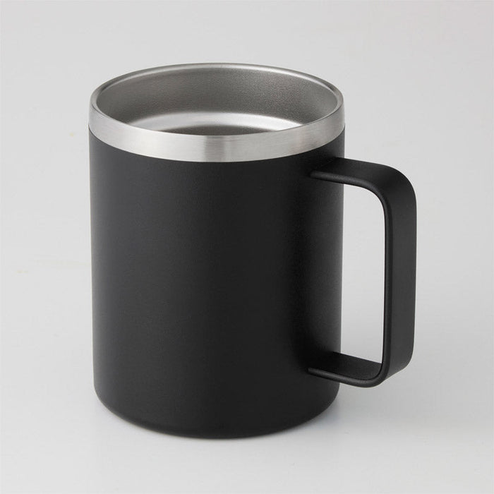 ランジュ／真空ステンレスマグカップ450ml■ブラック