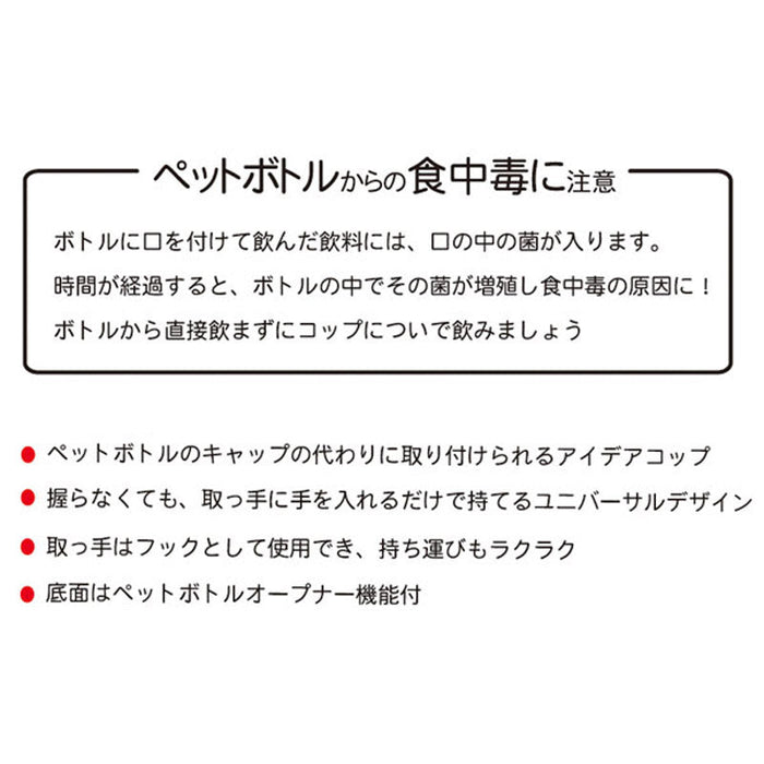 ペットボトル用ハンドルコップ キャッピー