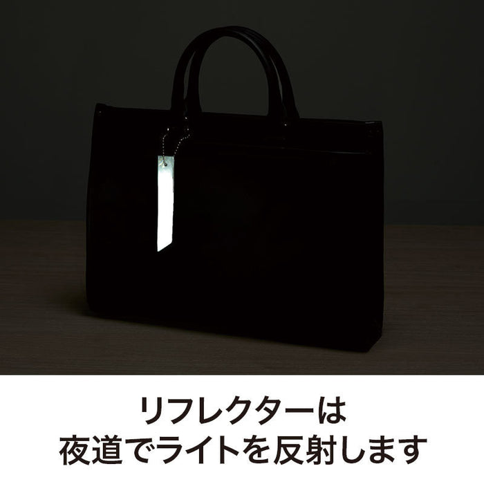 カラモ 反射タグキーホルダー ホワイト